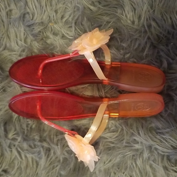 OPEN TO OFFERS Preloved Tory Burch blossom - Picture 5 of 11